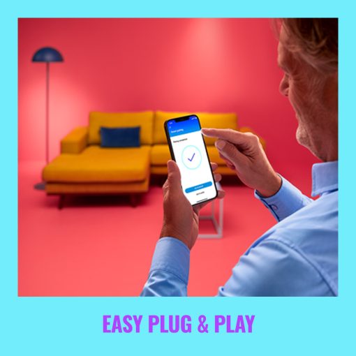 WiFi Smart LED E14 Kron 40W 470lm Färg - Image 4