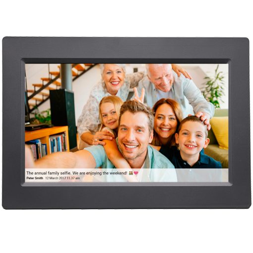 Smart fotoram 10,1" Wifi FRAMEO programvara PFF-1015B Svart