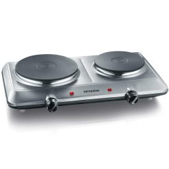 Kokplatta Dubbel Rostfri 2500W DK1014