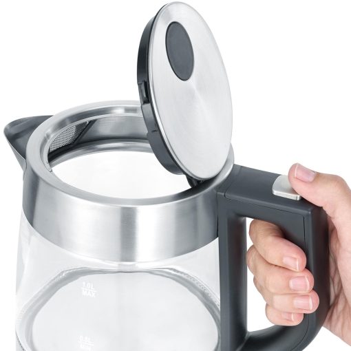 Vattenkokare i glas 1,0L 2200W WK3468 - Image 8