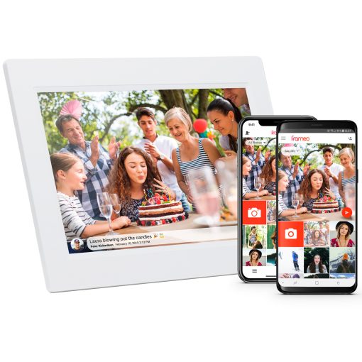 Smart fotoram 10,1" Wifi FRAMEO programvara PFF-1015W Vit - Image 11