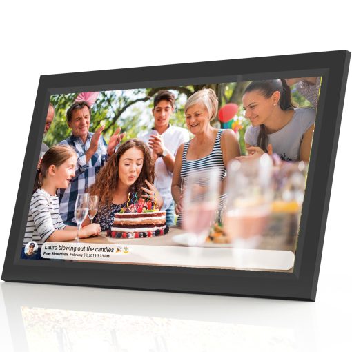 Smart fotoram 15,6" Full HD Wifi FRAMEO programvara PFF-1502B Svart