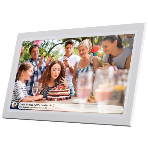 Smart fotoram 15,6" Full HD Wifi FRAMEO programvara PFF-1502W Vit