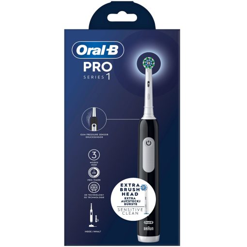 Eltandborste Pro1 Black + Extra Refill - Image 14