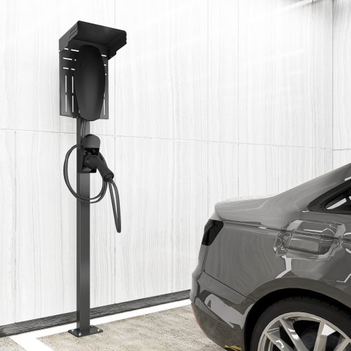 Vägghållare för kabel och Typ 2-kontakt - Image 20
