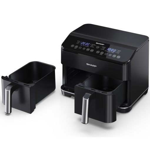 Airfryer Dubbel 2X4L  2X1800W - AF-GD82AE-B - Image 7
