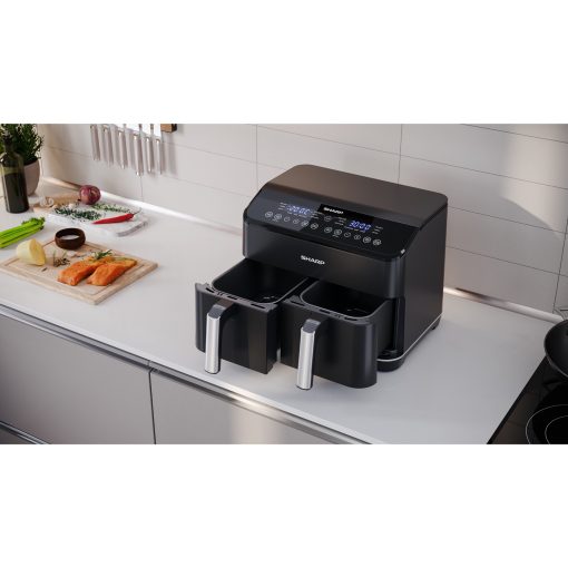 Airfryer Dubbel 2X4L  2X1800W - AF-GD82AE-B - Image 15