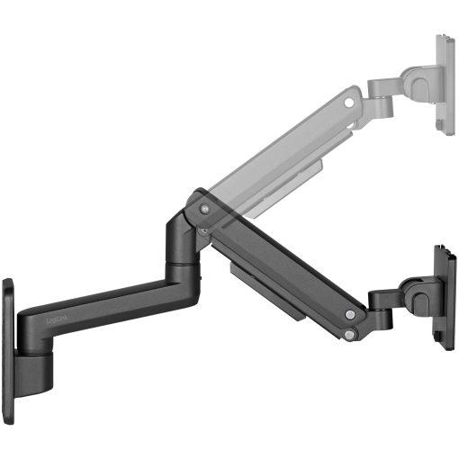 Monitorarm Väggfäste 17-49" gasfjäder 424mm max 20kg - Image 10