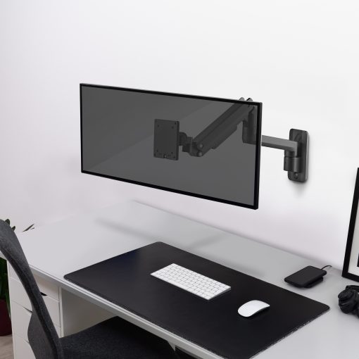 Monitorarm Väggfäste 17-49" gasfjäder 424mm max 20kg - Image 3