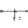 Monitorarm trippel 17-27" 2x658mm