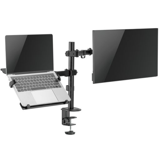 Monitorfäste 17-32" med hållare för laptop/surfplatta 10-15,6" - Image 16