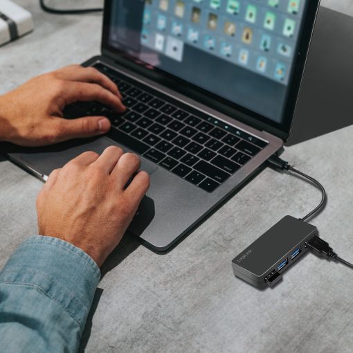 USB 3.0-hub (3.2 Gen1) 4 USB-A-portar - Image 5