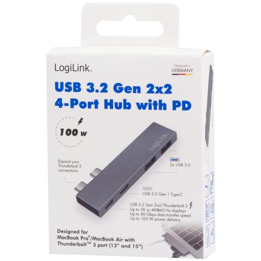 Dual USB 3.2 Gen2x2-hub 4-portar PD 100W - Image 12