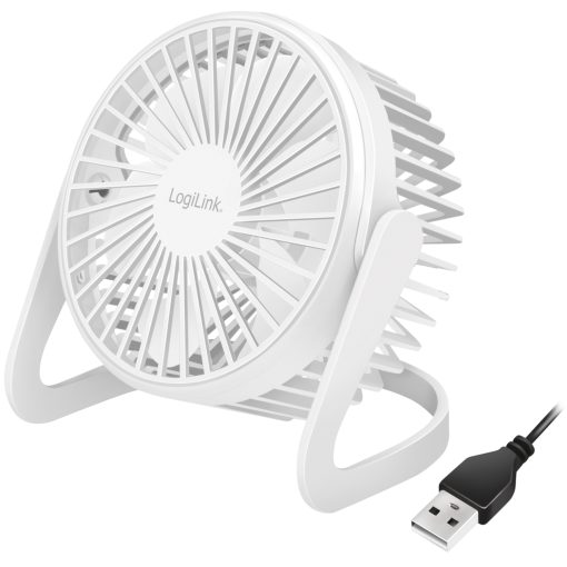 USB-fläkt Ø12,7 cm Vit