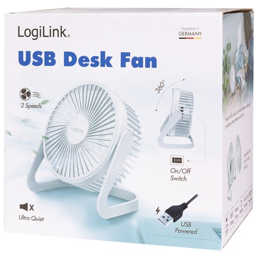 USB-fläkt Ø15,24 cm Vit - Image 15