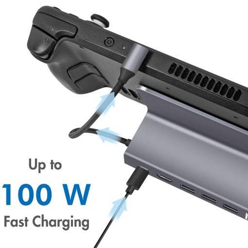 USB-C-dockningsstation 6-i-1 iPad/Steam Deck m.m. - Image 12