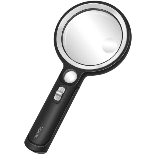 Förstoringsglas Ø9cm med LED-belysning