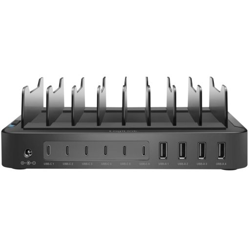 Laddningsstation 10 portar 6st USB-C + 4st USB-A PD/QC3.0 120W - Image 14