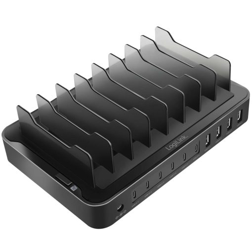 Laddningsstation 10 portar 6st USB-C + 4st USB-A PD/QC3.0 120W - Image 8