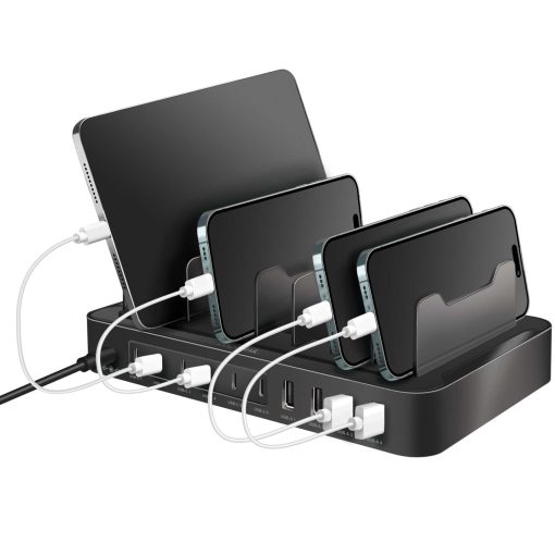 Laddningsstation 10 portar 6st USB-C + 4st USB-A PD/QC3.0 120W - Image 17