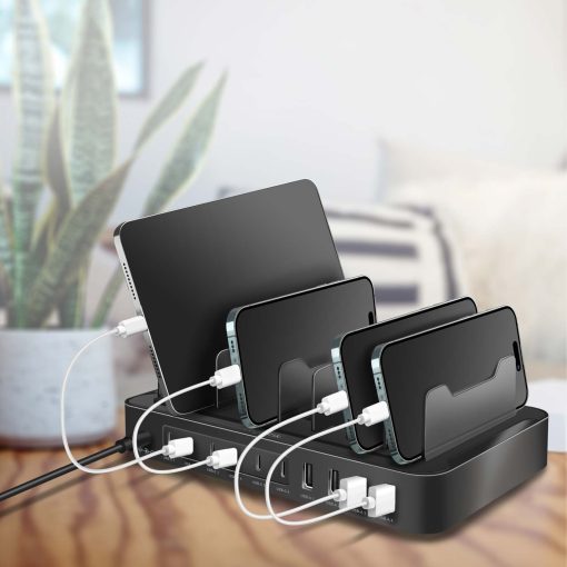 Laddningsstation 10 portar 6st USB-C + 4st USB-A PD/QC3.0 120W - Image 22