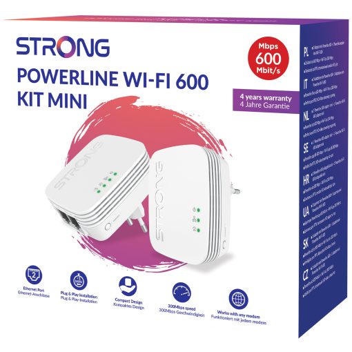Powerline 600 Duo Mini med WiFi - Image 3
