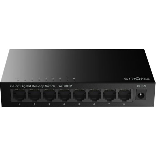 8-port Gigabitswitch Metall Svart - Image 7