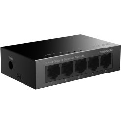 5-port Gigabitswitch Metall Svart