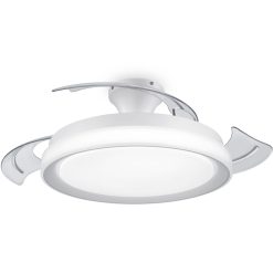 Bliss Takfläkt med LED-belysning Varm-/kallvitt 4500 lm