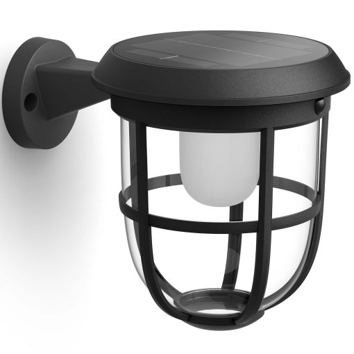 Radii Vägglampa Solcell Ultra Efficient LED 250lm Svart - Image 19