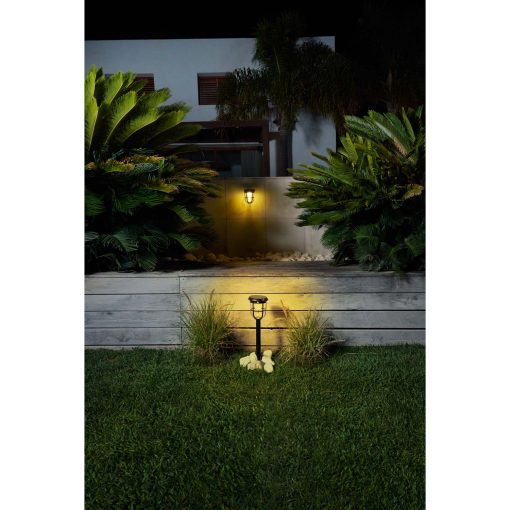 Radii Vägglampa Solcell Ultra Efficient LED 250lm Svart - Image 3