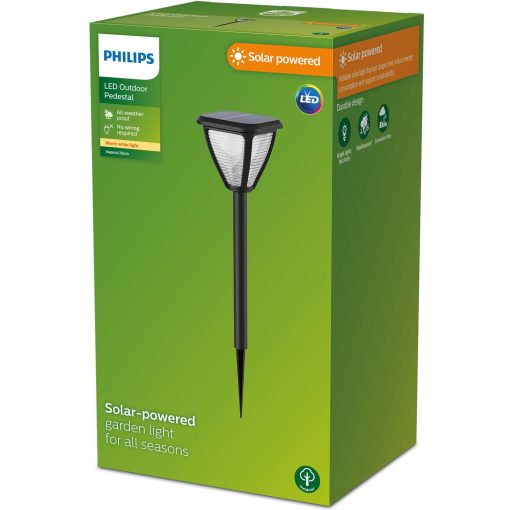 Vapora Trädgårdslampa Solcell LED 200lm Svart - Image 11