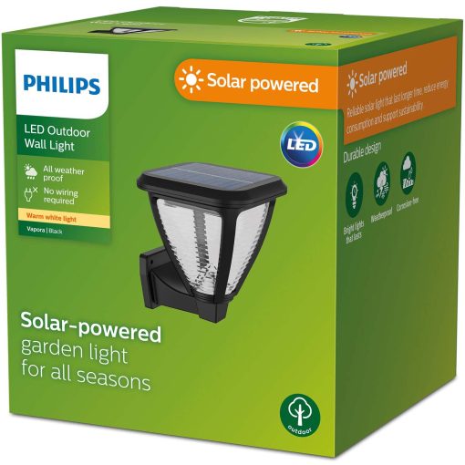 Vapora Vägglampa Solcell LED 200lm Svart - Image 20