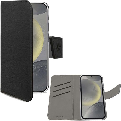 Wally Wallet Case Galaxy S24 5G Svart