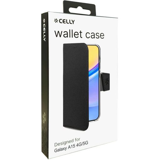 Wally Wallet Case Galaxy A15 4G / A15 5G Svart - Image 7