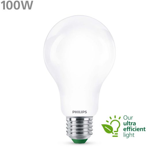 LED E27 Normal 7,3W (100W) Frostad 1535lm 2700K Energiklass A - Image 4