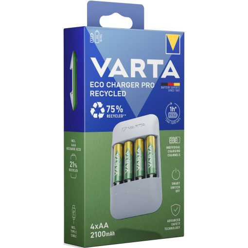 Eco Charger Pro Recycled inkl. 4x AA 2100 mAh - Image 18