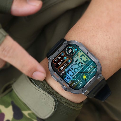 SWC-191B Bluetooth SmartWatch with heartrate, blood pressure and blood oxygen sensor & call function - Image 21