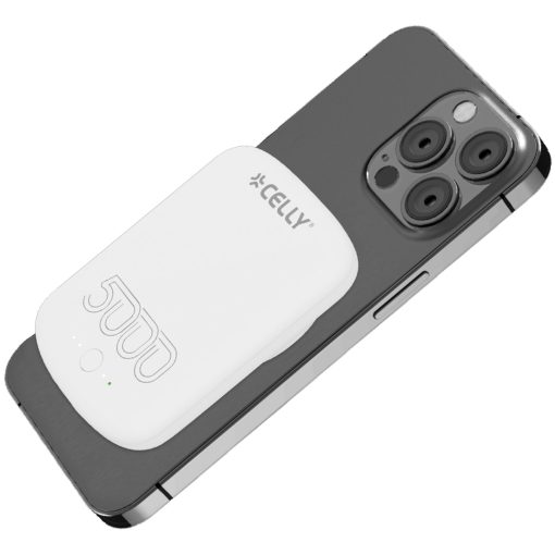PowerBank 5.000 mAh 10W MagSafe-kompatibel Vit - Image 8