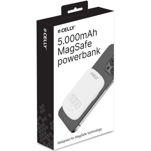 PowerBank 5.000 mAh 10W MagSafe-kompatibel Vit - Image 3