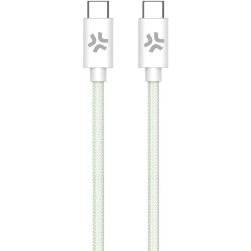 USB-C - USB-C-kabel 60W 1,5 m Grön - Image 3