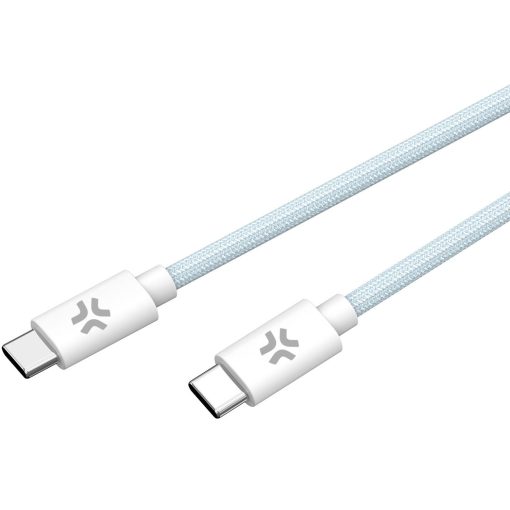 USB-C - USB-C-kabel 60W 1,5 m Ljusblå