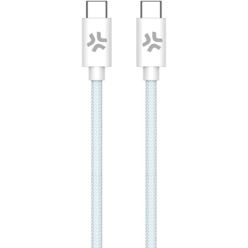 USB-C - USB-C-kabel 60W 1,5 m Ljusblå - Image 6