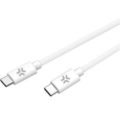 USB-C - USB-C-kabel 60W 1,5 m Vit