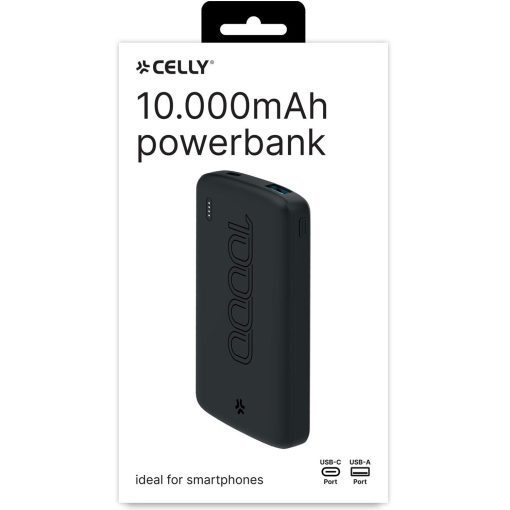 PowerBank 10.000 mAh 10,5W Svart - Image 3