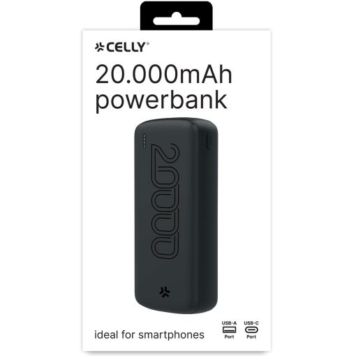 PowerBank 20.000 mAh 10,5W Svart - Image 3