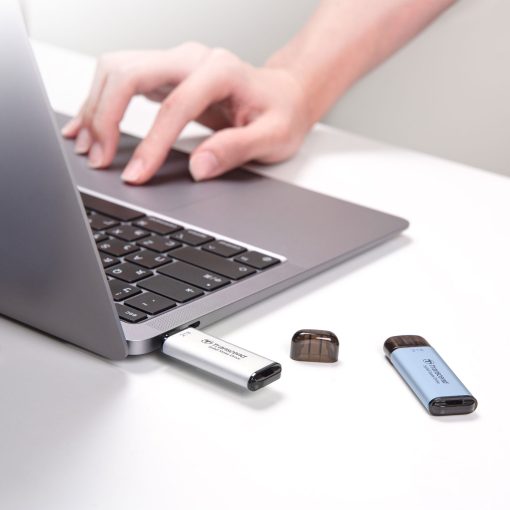 Portabel Mini SSD ESD300C USB-C 2TB 10Gbps (R1050/W950 Mb/s) Silver - Image 22