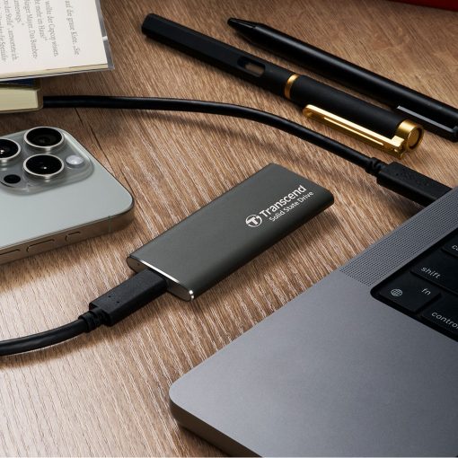 Portabel SSD ESD256C USB-C 1TB 10Gbps (R1050/W950 Mb/s) Aluminium - Image 23