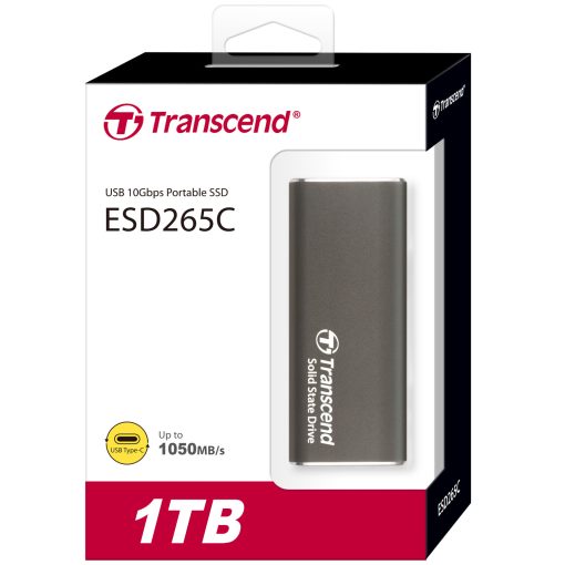 Portabel SSD ESD256C USB-C 1TB 10Gbps (R1050/W950 Mb/s) Aluminium - Image 10