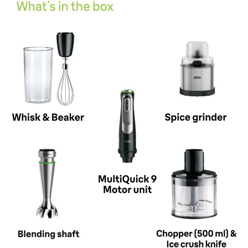 Stavmixerset MQ9138XI MultiQuick 9 Premium 1200W - Image 4